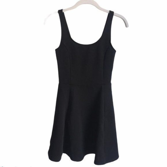 Divided by H&M Pullover Tank Mini Dress in Black - Sz 4 - Picture 1 of 4
